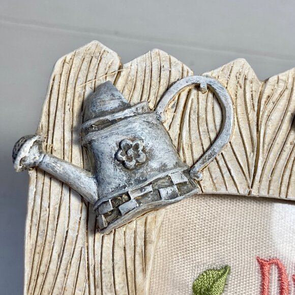 Vintage Spanish God Bless Our Home Christian Art Frame Blessing Cottage Core Bee - Picture 12 of 15